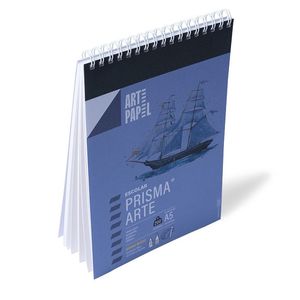 Paquete Cuaderno Anillo A5 Prisma White 200gr 24 Hjs