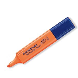 Resaltador 1-5mm Pta Biselada Naranja 364-4
