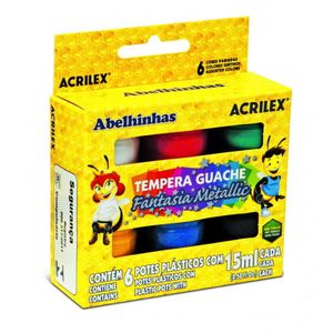 Témpera Escolar Guache Metal Jgox6un