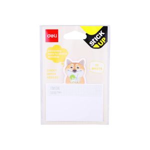Notas Quita Y Pon 75x84mm 3x4 25hojas 3dis Animales Ea55902