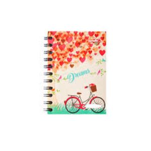 Libreta Espiral #2 A6 100hjs Cuadros