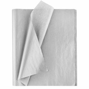 Papel Seda Plateado 50Cmx70Cm