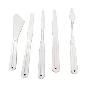 Espátulas plásticas juego 5 un.