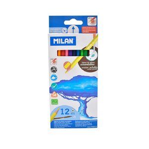 Lapices Colores DeMadera Largos Redondos Acuarela