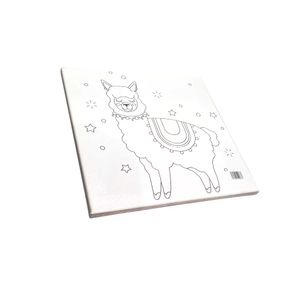 Lienzo Bastidor Tela Infantil 30cm X 30 Cm