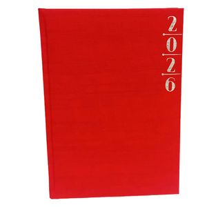 Agenda Diaria 2026 Corvara Rojo 0r22ai-D59