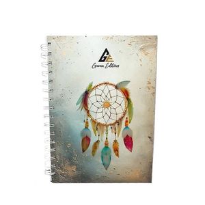 Cuaderno Espiral A5 200hjs 1 Línea Pasta Dura